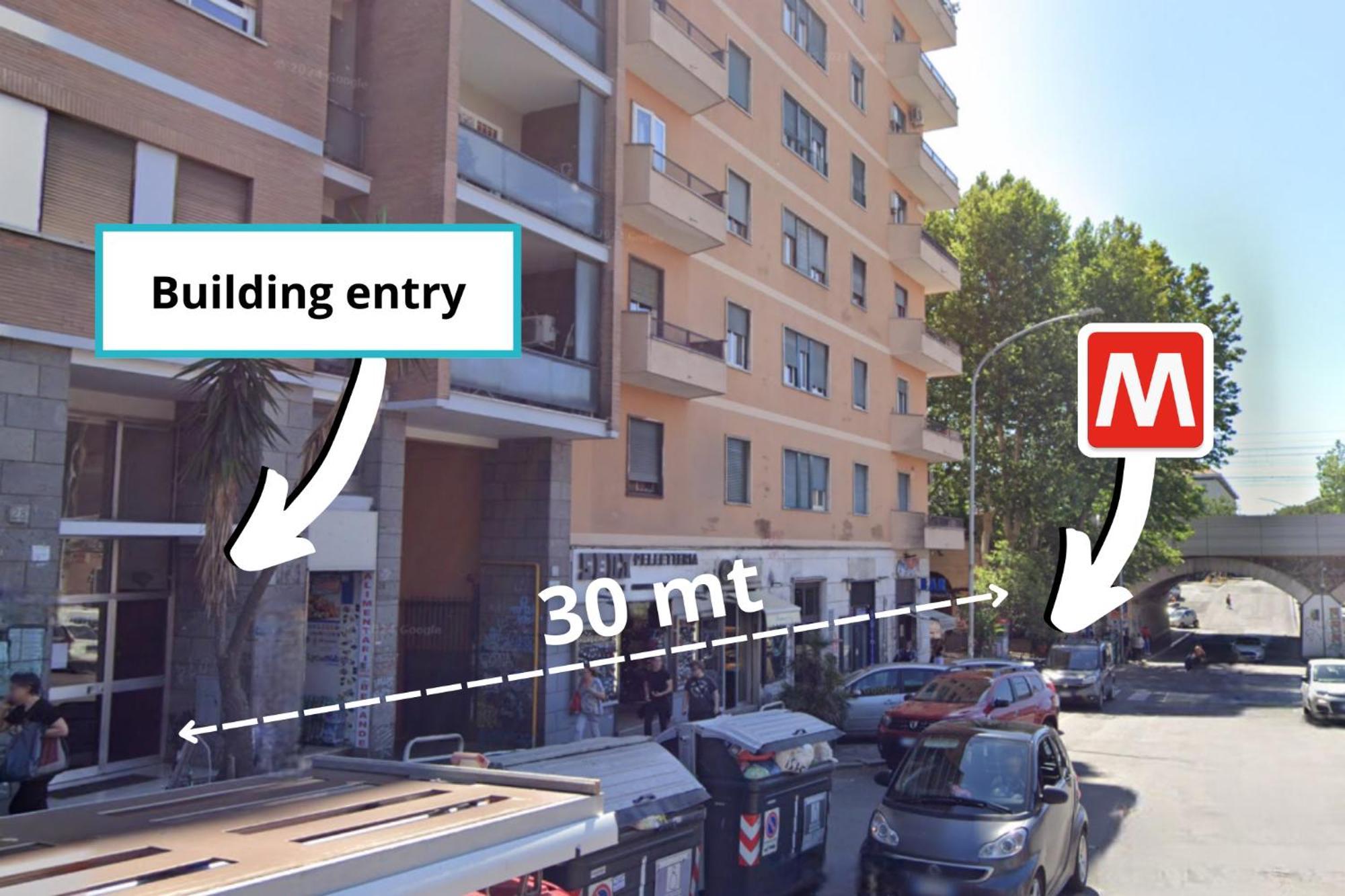 San Paolo Suites Metro Station Рим Екстериор снимка